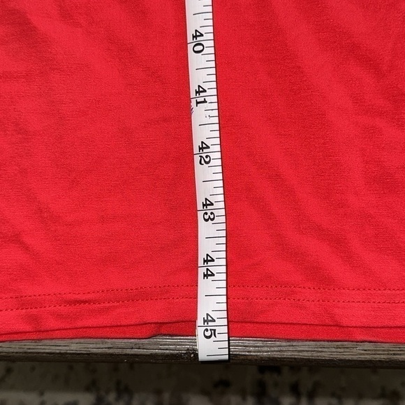 Los Angeles Angels G-III 4Her by Carl Banks Red/Navy Opening Day Maxi Dress - Picture 13 of 13